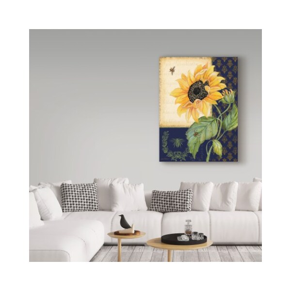 Trademark Fine Art Jean Plout 'Sunflower Melody' Canvas Art, 14x19 - ALI37607-C1419GG