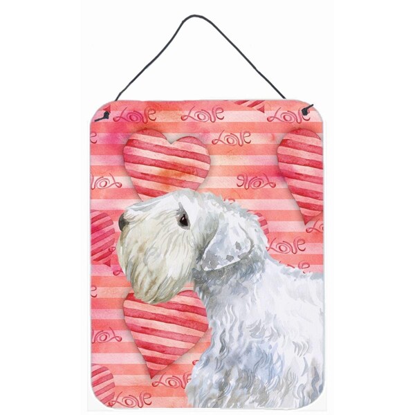 Carolines Treasures Sealyham Terrier Love Wall or Door Hanging Prints - BB9771DS1216
