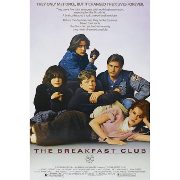 Poster Import Poster Import XPS1352 Breakfast Club Movie Movie Poster Poster Print; 24 x 36 - XPS1352