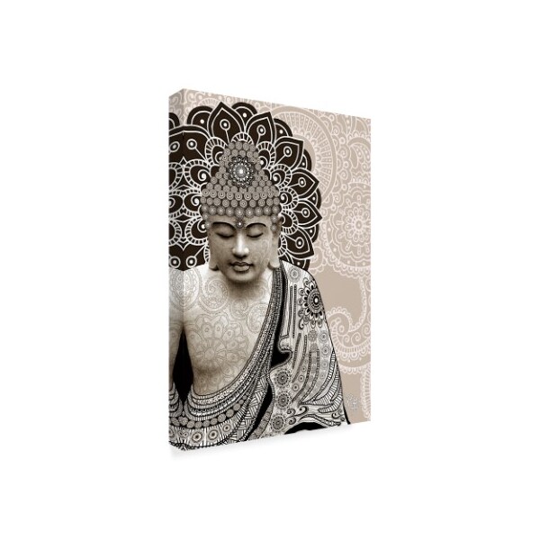 Trademark Fine Art Fusion Idol Arts 'Meditation Mehndi' Canvas Art, 12x19 - ALI34857-C1219GG