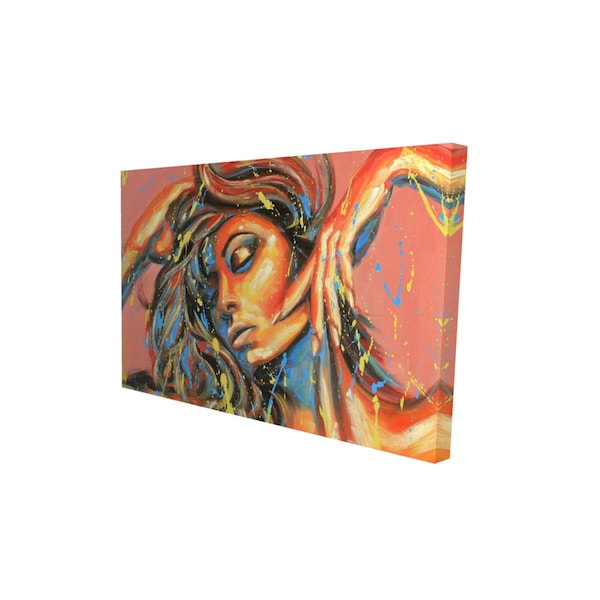 Fondo 20 x 30 in. Dance The Colors-Print on Canvas - FO2792503