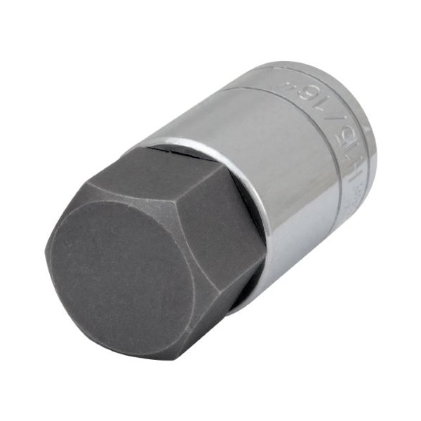 Performance Tool 1/2 In Dr. Hex Bit Socket 15/16 In, W32888 - W32888