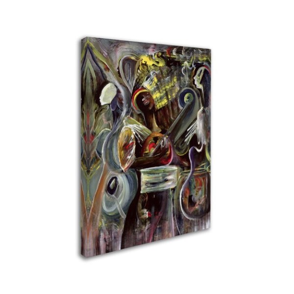 Trademark Fine Art Ikahl Beckford 'Pearl Jam' Canvas Art, 14x19 - BL01224-C1419GG