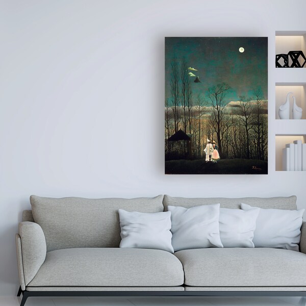 Trademark Fine Art Rousseau 'Carnival Evening' Canvas Art, 35x47 - AA01808-C3547GG