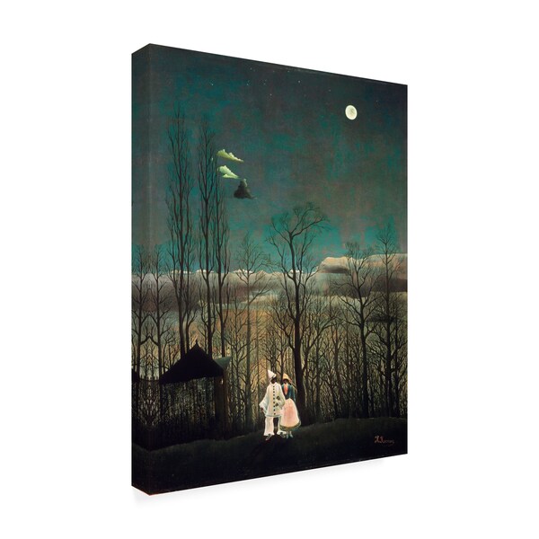 Trademark Fine Art Rousseau 'Carnival Evening' Canvas Art, 35x47 - AA01808-C3547GG