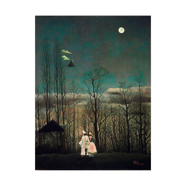Trademark Fine Art Rousseau 'Carnival Evening' Canvas Art, 35x47 - AA01808-C3547GG