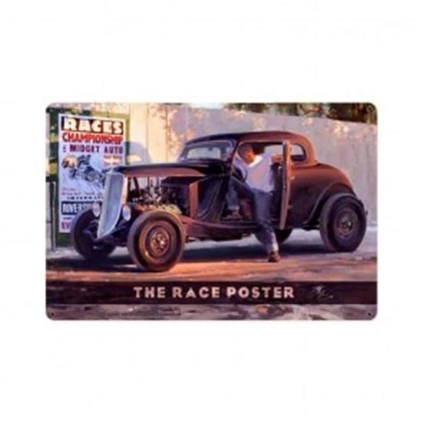Tom Fritz Tom Fritz TF028 The Race Poster Metal Sign - TF028