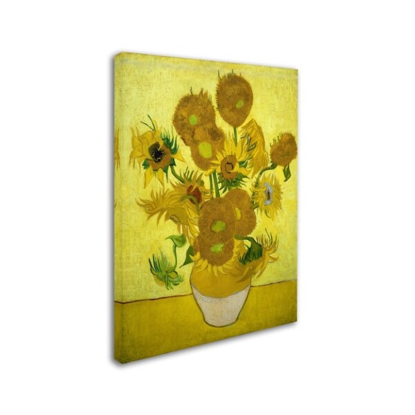 Trademark Fine Art Vincent van Gogh 'Sunflowers 1887' Canvas Art, 35x47 - AA01295-C3547GG