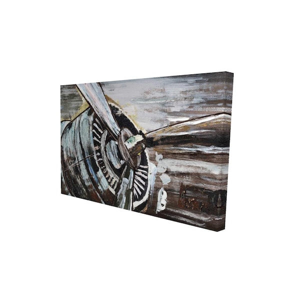 Fondo 20 x 30 in. Airplane Propeller-Print on Canvas - FO2795835