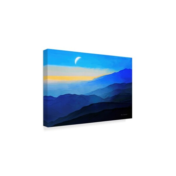 Trademark Fine Art Ata Alishahi 'Blue Mountains' Canvas Art, 16x24 - ALI22155-C1624GG