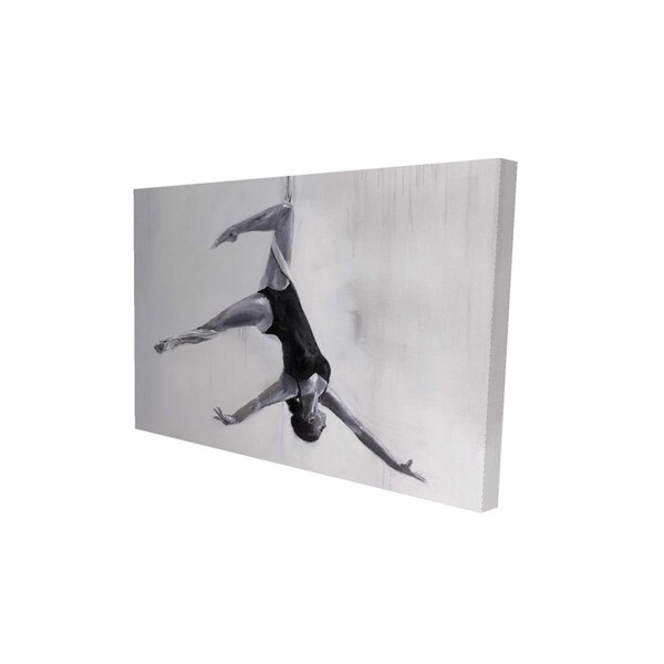 Fondo 12 x 18 in. Dancer on Aerial Silks-Print on Canvas - FO2774380