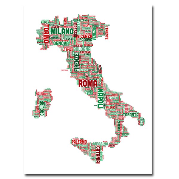 Trademark Fine Art Michael Tompsett 'Italy III' Canvas Art, 24x32 - MT0122-C2432GG