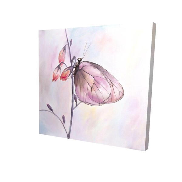 Fondo 32 x 32 in. Delicate Butterfly-Print on Canvas - FO2793860