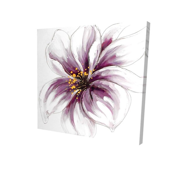 Fondo 16 x 16 in. Purple Orchid-Print on Canvas - FO2790539