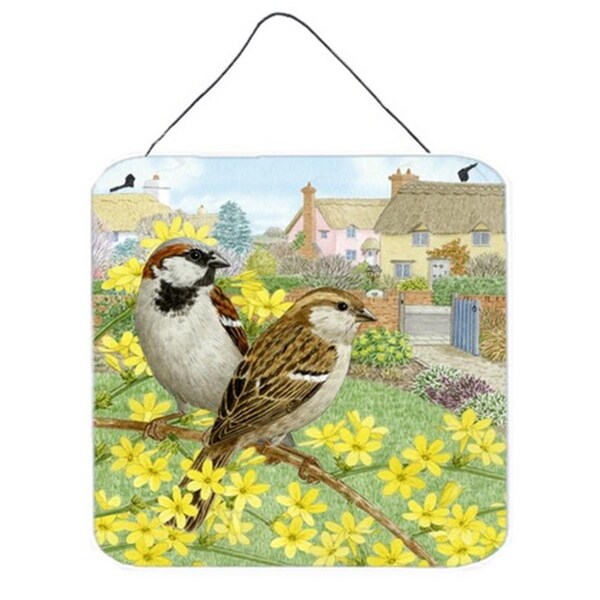 Micasa House Sparrows by Sarah Adams Wall or Door Hanging Prints - MI252855