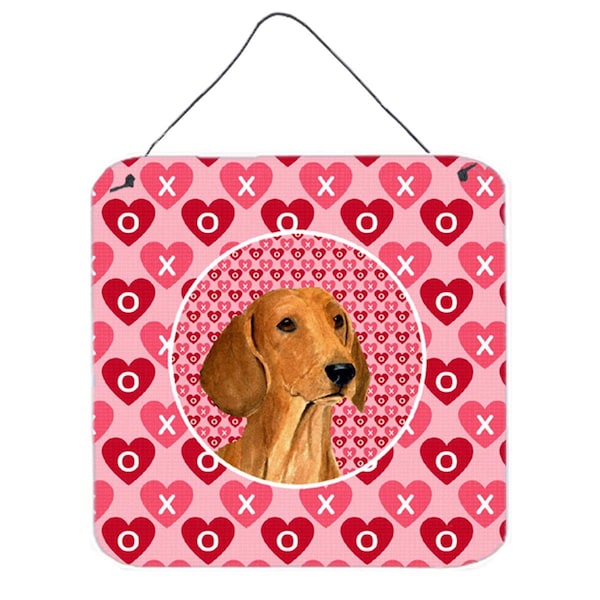 Micasa Dachshund Aluminium Metal Wall Or Door Hanging Prints - MI232892