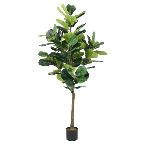 Safavieh 51 in. Faux Potted Fig Tree, Green - FXP2002A