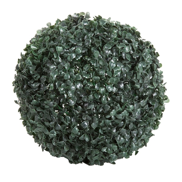 Pure Garden Solar LED Faux Boxwood Topiary Ball - 50-128
