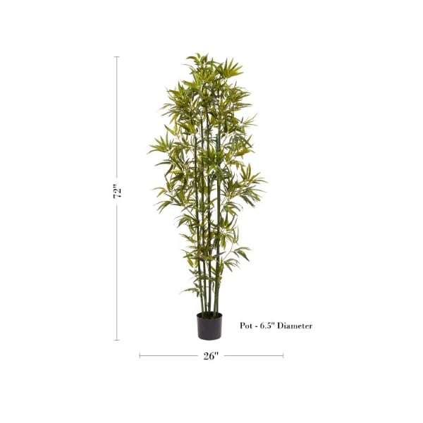 Nature Spring Nature Spring 6-Foot Artificial Bamboo Plant - 707172HPW