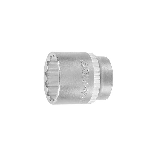 Holex 1/2 inch Drive Socket, 12 pt, 1-3/16 inch - 642122 1.3/16