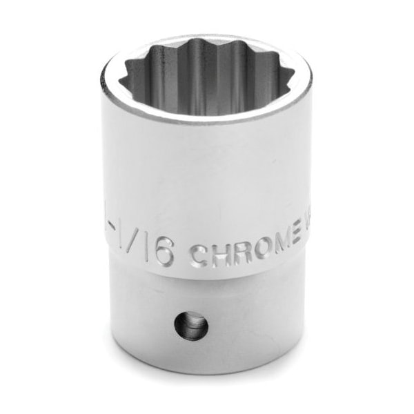 Performance Tool 3/4 In Dr. 12 Pt Socket 1-1/16 In Socket 12Pt 1-1, W34534 - W34534