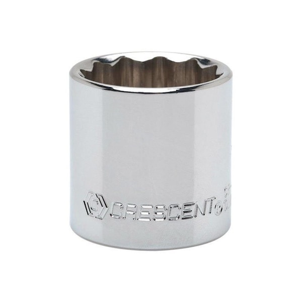 Weller Crescent 7/16 in. X 3/8 in. drive SAE 12 Point Standard Socket 1 pc - CDS26N