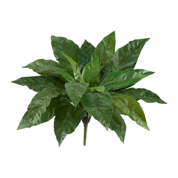 Dare2Decor 23 in. Bird Nest Fern Artificial Plant - Set of 3 - DA1874252