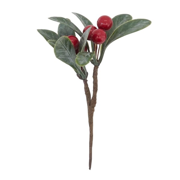 Rlm Distribution SARO Red Berry Design Table Napkin Picks - Set of 12 - HO3195309