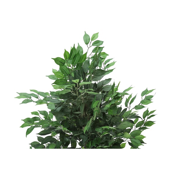 Monarch Specialties Artificial Plant, 58" Tall, Ficus Tree, Indoor, Faux, Fake, Floor, Greenery, Potted, Decorative - I 9564