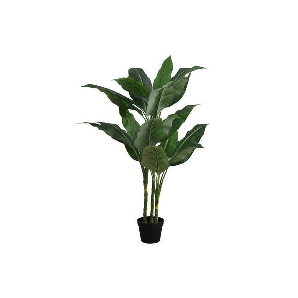 Monarch Specialties Artificial Plant, 42" Tall, Evergreen Tree, Indoor, Faux, Fake, Floor, Greenery, Potted, Decorative - I 9512