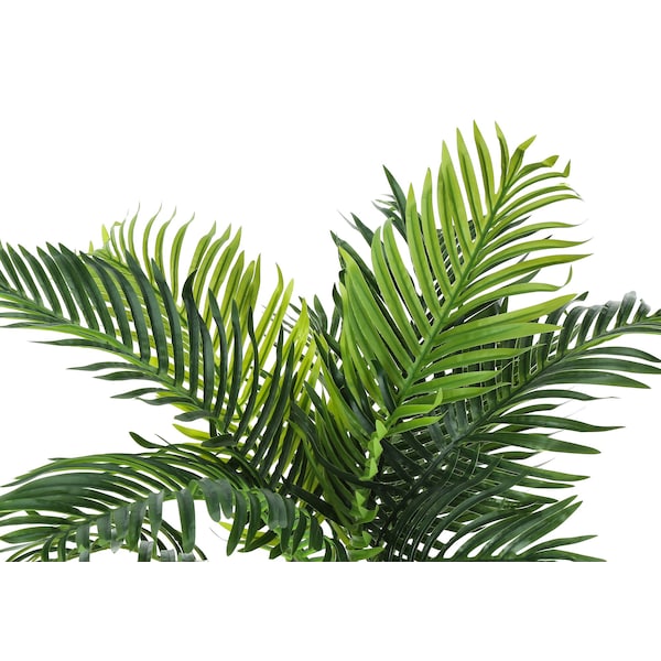 Monarch Specialties Artificial Plant, 34" Tall, Palm Tree, Indoor, Faux, Fake, Floor, Greenery, Potted, Real Touch - I 9539