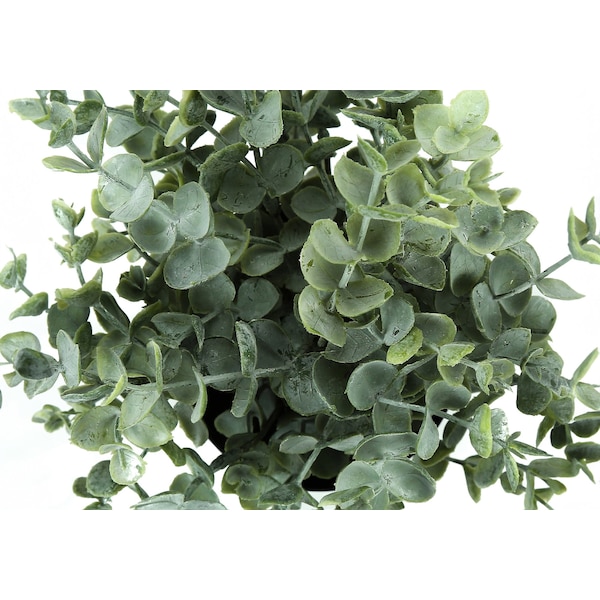 Monarch Specialties Artificial Plant, 11" Tall, Eucalyptus Grass, Indoor, Faux, Fake, Table, Greenery, Potted, Set Of 2 - I 9580