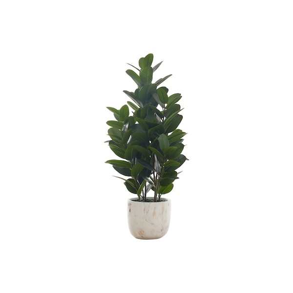 Monarch Specialties Artificial Plant, 31" Tall, Garcinia Tree, Indoor, Faux, Fake, Floor, Greenery, Potted, Real Touch - I 9507