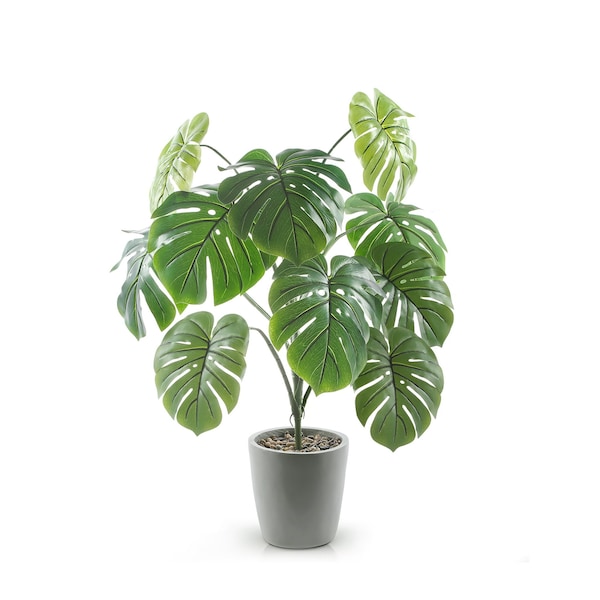 Forever Leaf Faux 2.5 ft. Monstera Plant w/Pot - FL05105