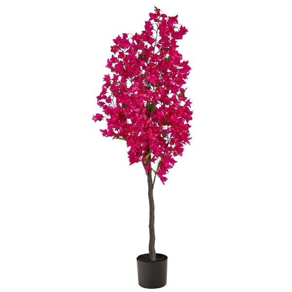 Dare2Decor 5 ft. Bougainvillea Artificial Tree, Pink - DA2623576