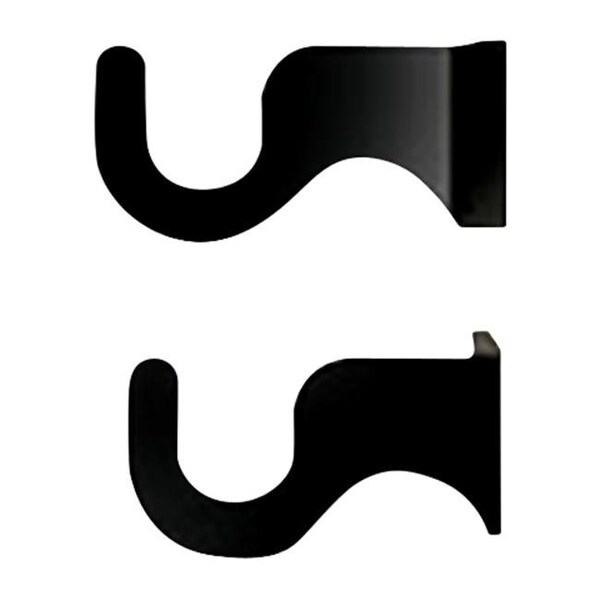 Village Wrought Iron Village Wrought Iron CUR-BRAC-XS XSmall Curtain Brackets - CUR-BRAC-XS