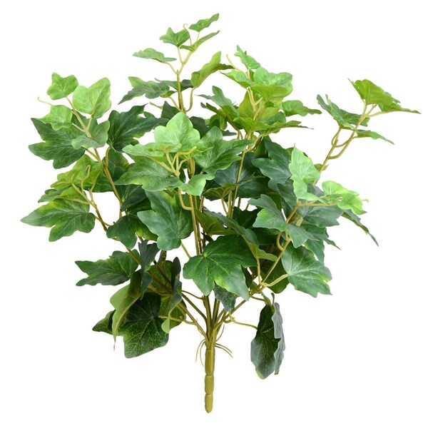 Vickerman 17 in. Green & Ivory Real Touch Bush with 101 Leaves - FA189101