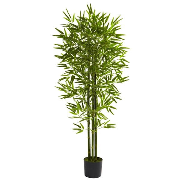 Nearly Natural 5 ft. Bamboo Tree UV Resistant - Indoor-Outdoor - 5385
