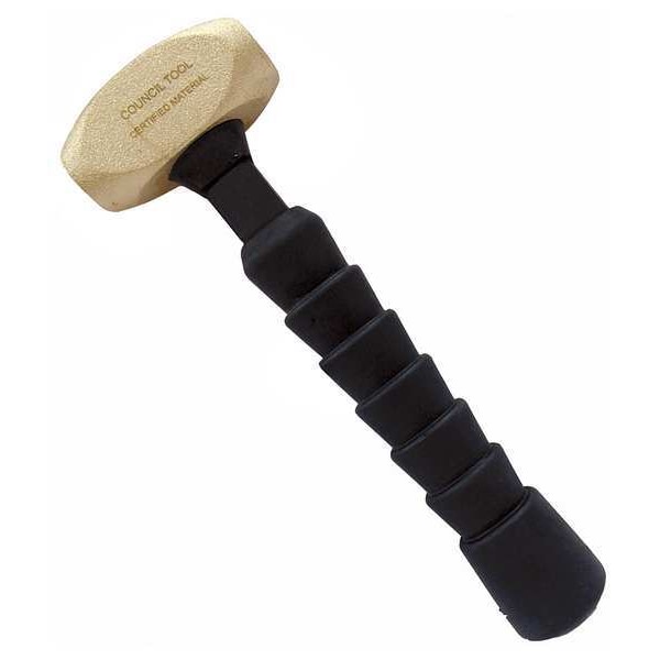 Council Tool Hammer, 41.6 oz., Manganese Bronze - NSBRZDF26FG10