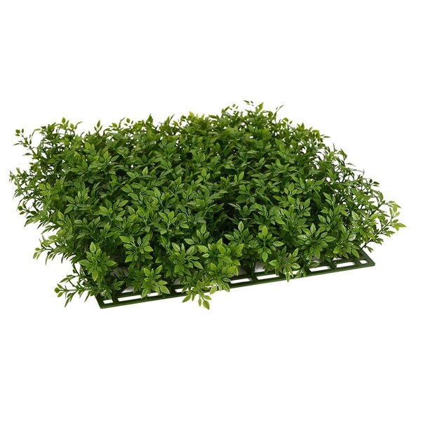Dare2Decor 11 x 11 x 2.5 in. Green Mini Leaf Mat UV Protected - DA3250514