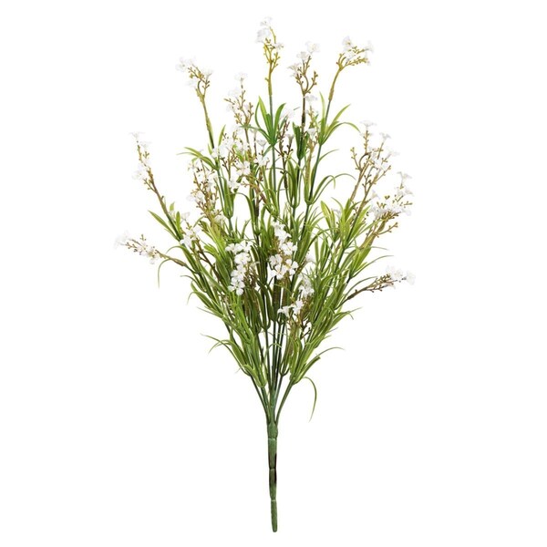 Vickerman 19 in. Green Mini Wild Flower Bush - FI180401