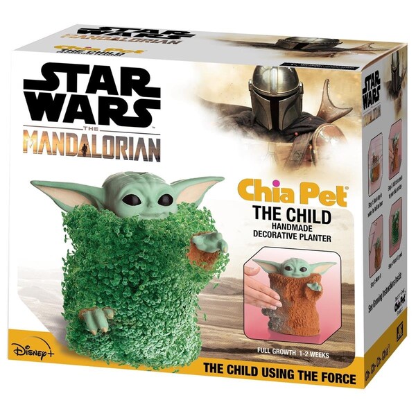 Auric Mandalorian The Child Standing Decorative Planter Clay, Multi Color - AU3308751