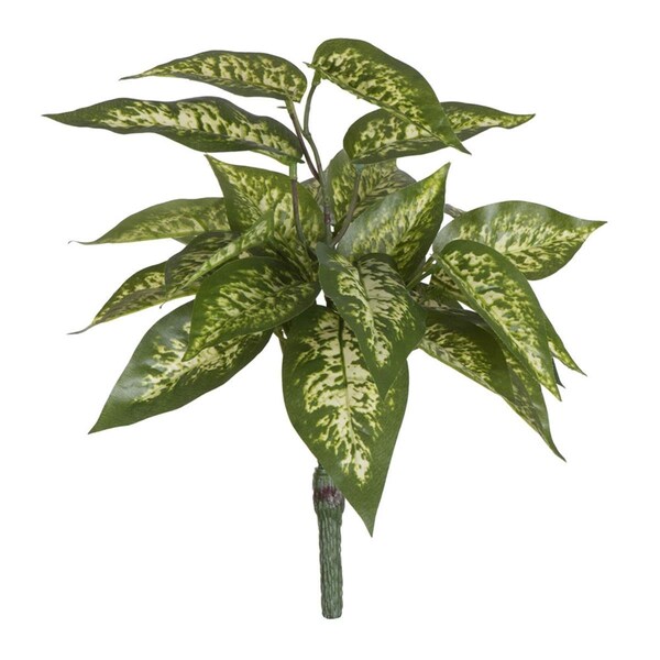 Vickerman 11 in. Green Dieffenbachia Bush - FQ181601