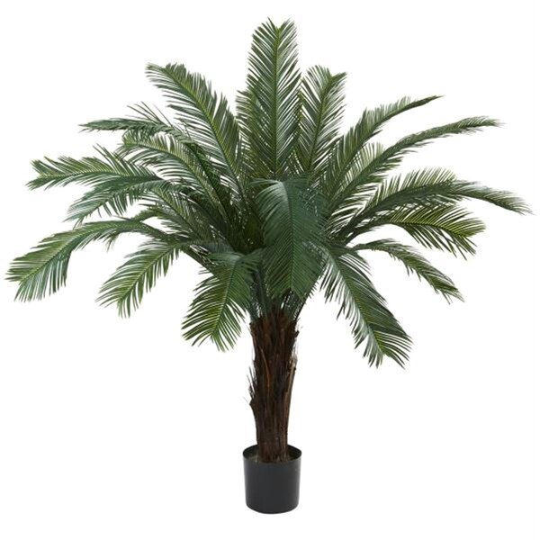 Nearly Natural 5 and rsquo; Cycas Tree UV Resistant - In-door-Out-Door - 6770