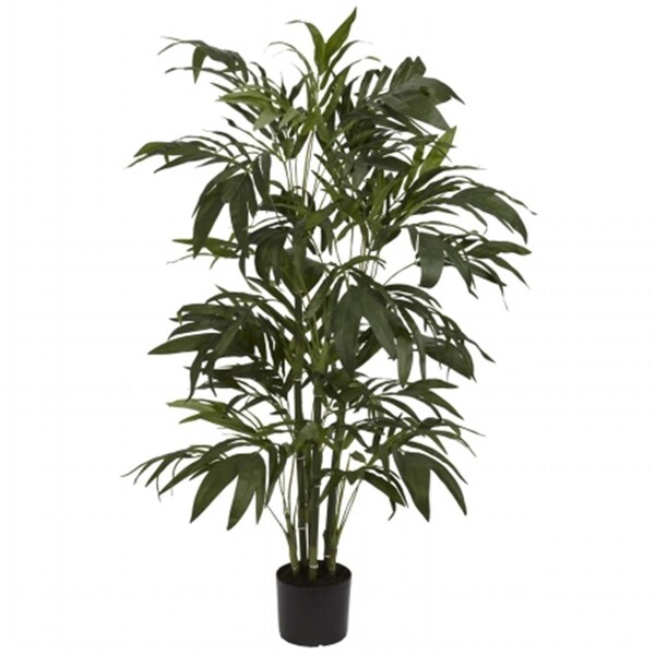 Dare2Decor 4 in. Bamboo Palm Silk Tree - DA421010