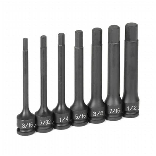 Protectionpro 0.37 in. Drive - 4 in. Length Fractional Hex Driver Set - PR3595248