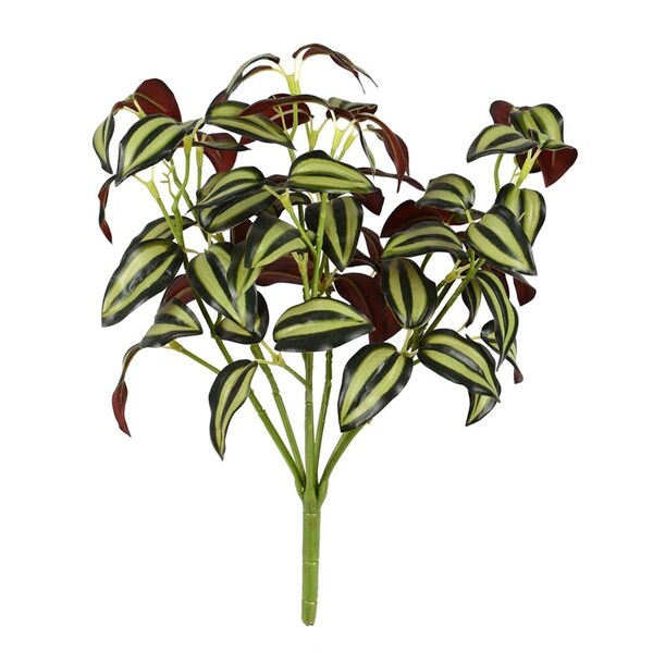 Vickerman 12.5 in. Green Wandering Jew Bush - FH182401