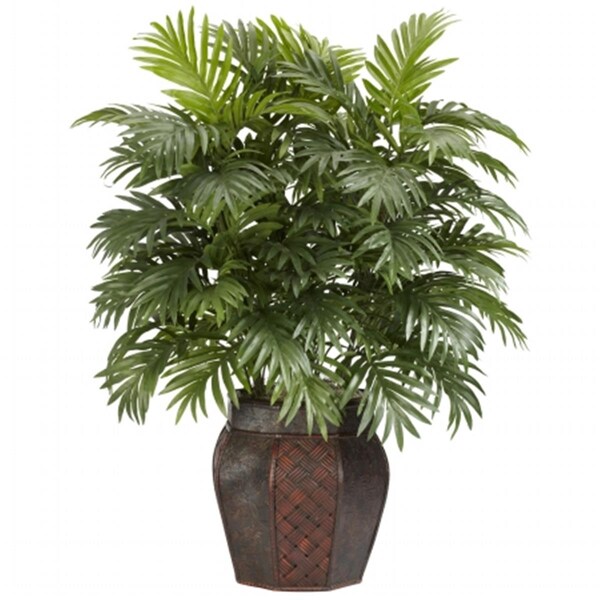 Nearly Natural Areca Palm with Vase Silk Plant - 6651