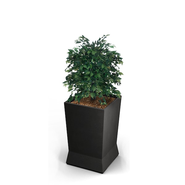 Commercial Zone Products Large ModTec Planter, Gunmetal Stain - 724466
