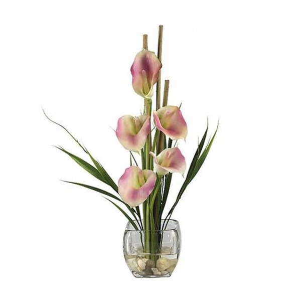 Nearly Natural Calla Lilly Liquid Illusion, 1118PK - 1118-PK